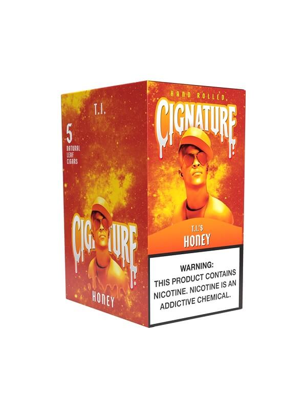 Cignature Hand Rolled Cigars | 5 Pack | 8 Count Display