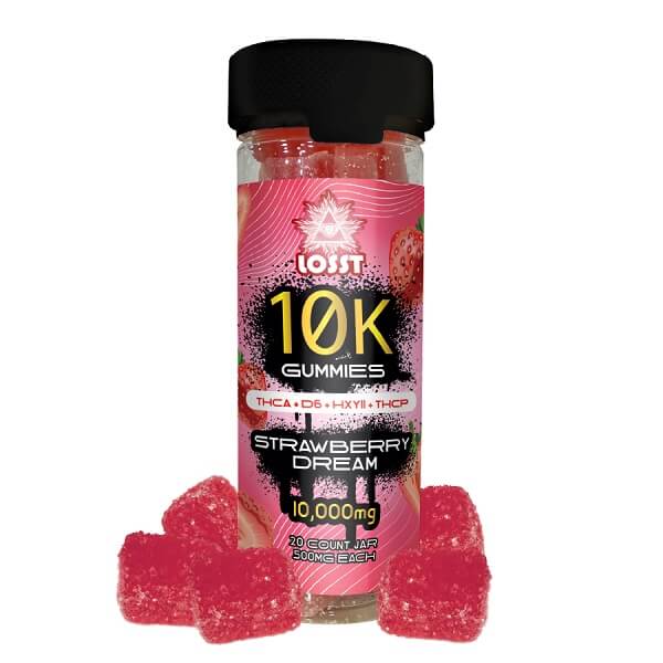 Losst 10K Gummies | 10,000mg | 20 Count Jar