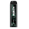 NORTH 5000 Rechargeable Disposable | 5000 Puffs | 5% Nicotine | 10 Count Display | Gum Mint