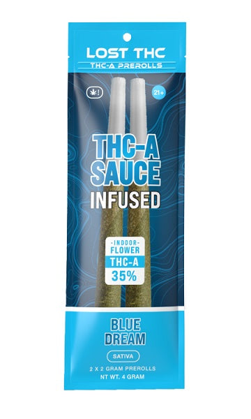 Losst THCA Sauce Pre-rolls | 2 x 2 Gram | 10 Count Display