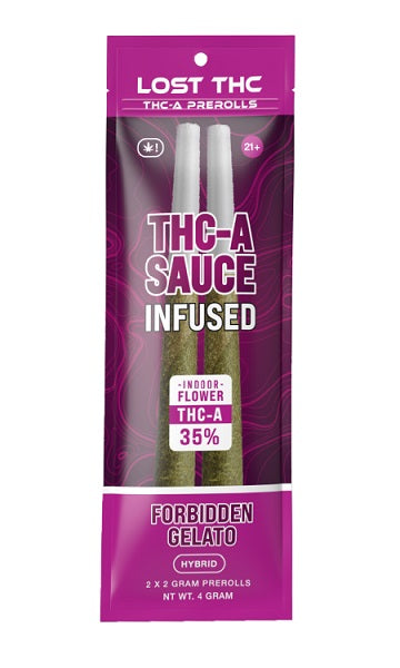 Losst THCA Sauce Pre-rolls | 2 x 2 Gram | 10 Count Display