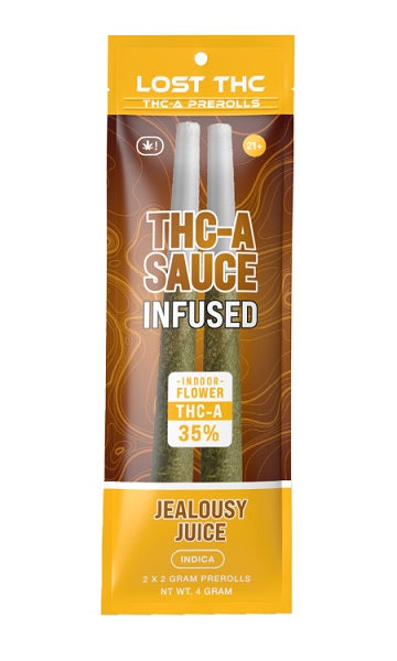 Losst THCA Sauce Pre-rolls | 2 x 2 Gram | 10 Count Display